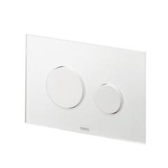 TOTO SG/Jewelh E00022T Клавиша смыва, 220x5x150мм, подходит для встроенных бачков ТЕСЕ, цвет: белый фото