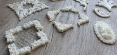 Уголки для фотоальбома - набор для скрапбукинга и декора, акриловые, набор 4 шт