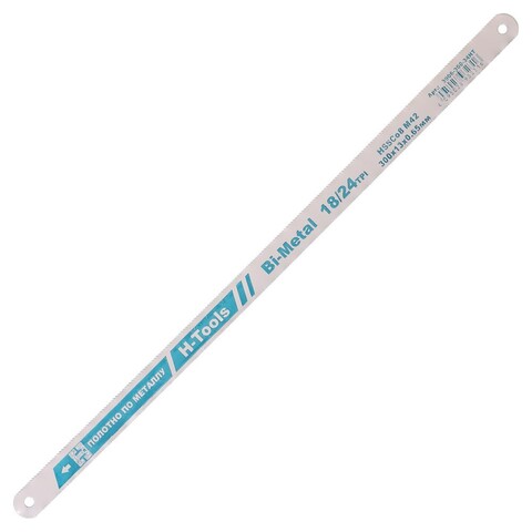 Полотно по металлу 300мм 18/24z HSSE-Co8 M42 H-Tools 3906-300-34HT