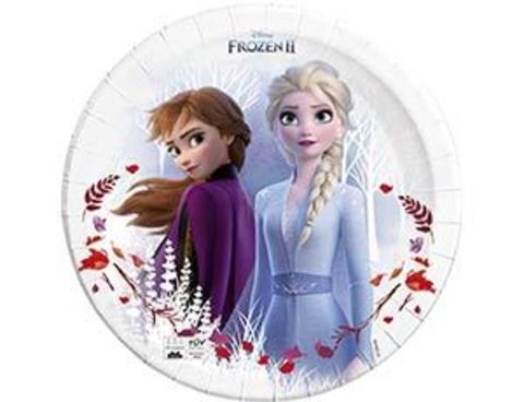 Тарелка ЭКО Холодное СердцеII 23см 8шт/P