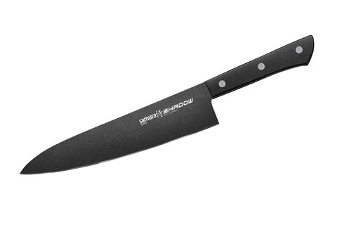 Нож кухонный Шеф 208мм Samura SHADOW SH-0085/K