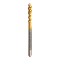 Метчик М 5,0х0,8 (Машинный, винт.) DIN371 HSSEPM-TiN 6h C/2-3P R45 70мм a=4,9 H-Tools 30133THT