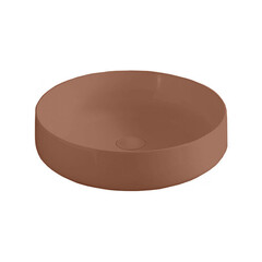 ArtCeram Cognac COL002 40 00 Раковина накладная, 48x48, цвет: коричневый фото
