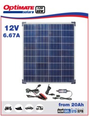 Солнечное зарядное устройство Optimate Solar 80Вт