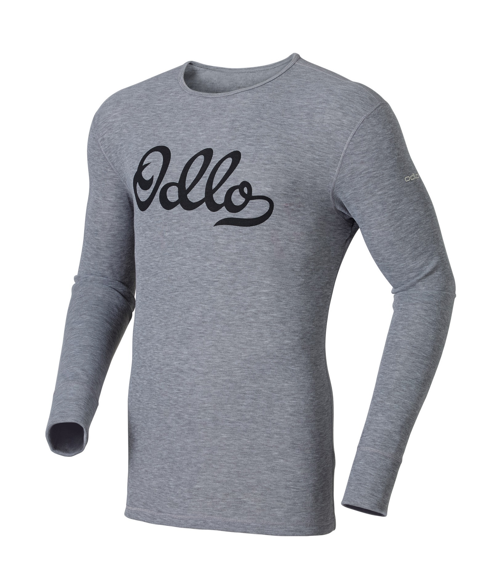 Odlo Heritage Warm мужская терморубашка c длинным рукавом серая