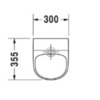 Duravit ME by Starck 2814302007 Писсуар безводный, цвет белый