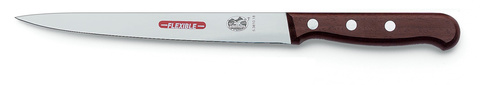 Нож Victorinox филейный рыбный, лезвие 18 см, дерево