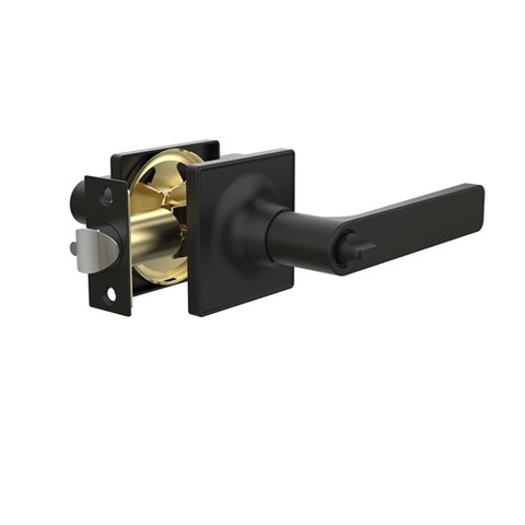 Ручка защелка PUNTO DK710 BL-BK (фик.) черный /58417/