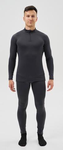 Комплект термобелья Nordski Intense Half Zip Grey мужской