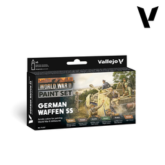Model Color Set: WWII German Waffen SS (6)