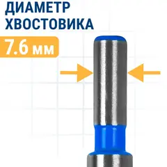 Сверло петельное Форстнера ПРАКТИКА 30 мм, твердосплавное (918-627)