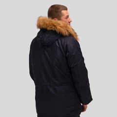 Парка Alpha Industries N-3B Slim Fit Replica Blue (Синяя)