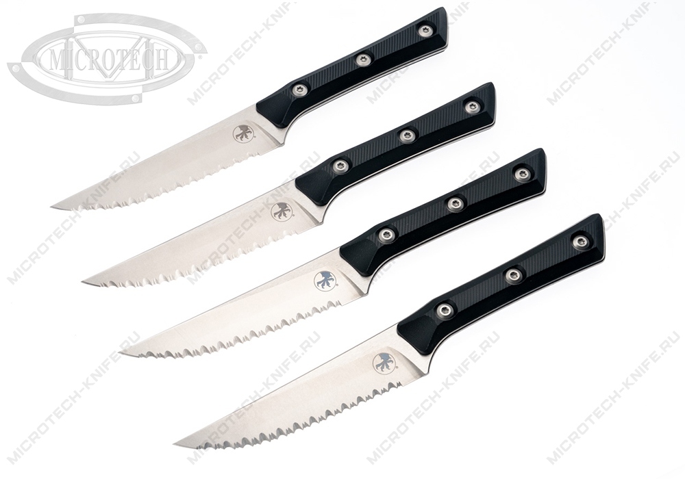 Сет Microtech Kitchen Steak Set 4 3600-12SETBK