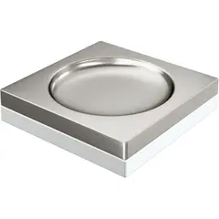 Boheme 10960-NB Мыльница квадратная Qubic Nickel Brush фото