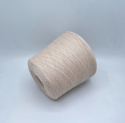 Бобинная пряжа (пр.Италия), art-Cashmere 2/27 1350м/100гр. 100% Кашемир, цвет-Светло-бежевый арт.30212