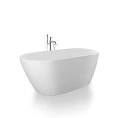 Duravit D-Neo 700486000000000 Ванна из DuraSolid 1600х750хh600 мм , отдельностоящая, с 2 наклоном для спины, со спец сливом (без перелива), без поручня, цвет белый фото