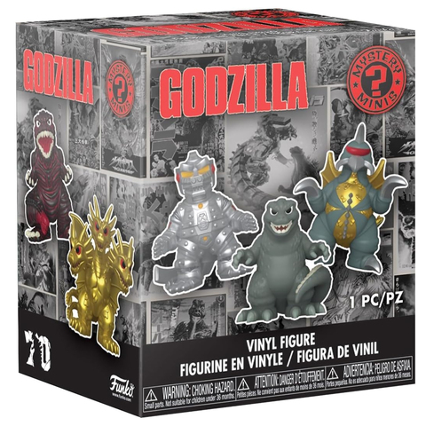 Случайная фигурка Funko Mini! Godzilla 70th