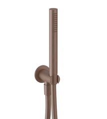 Fantini Nice 86 P9 8093 Душевой набор: ручная лейка FIT, держатель для ручной лейки, шланг 150 см, цвет:Matt Copper PVD фото