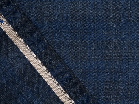 Ткань MILAN CHK-D53 C001(grey-blue)
