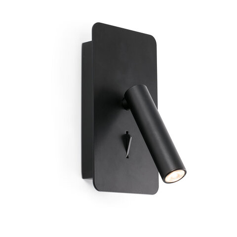 Фото: SUAU USB C Черный настенный светильник для чтения USB C LED 3W - основной вид
