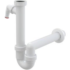 Alcaplast A81-DN40 Сифон трубчатый с накидной гайкой 6/4