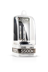 Ксеноновая лампа VIPER D3S 5500к (+80%)Корея