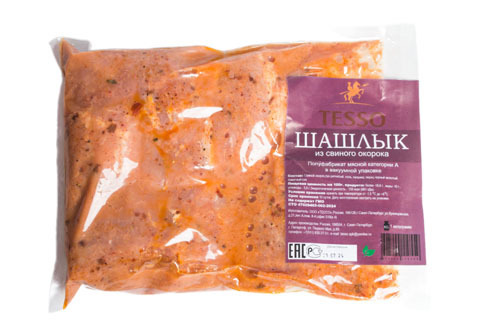 Шашлык из свинины охлажденный, 1кг