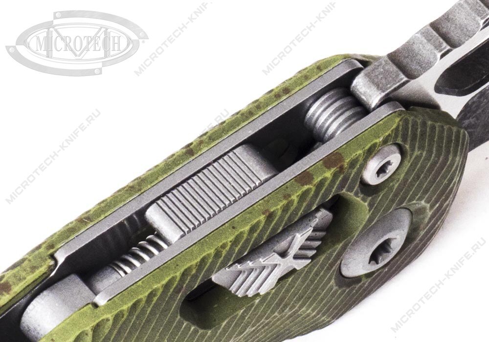 Нож Microtech 210-1FLOBS MSI Outbreak Aluminum Signature Series