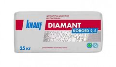 Штукатурка декоративная Кнауф Диамант Короед зерно 2,5мм, 25 кг