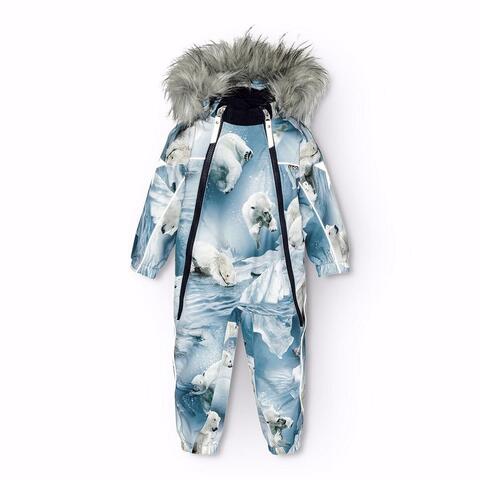 Комбинезон Molo Pyxis Fur Polar Bear Joy