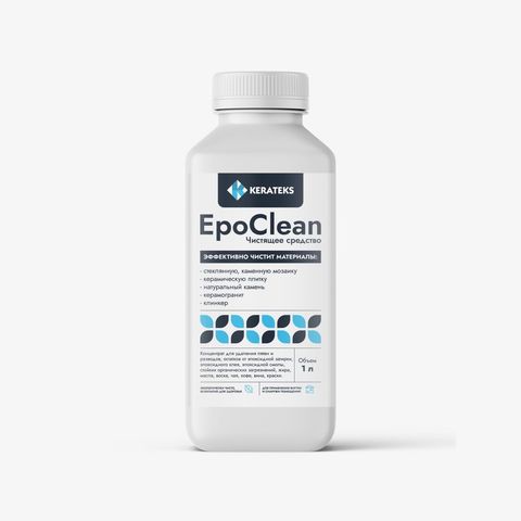 Очиститель от остатков эпоксидной затирки KERATEKS EpoClean, 1 л