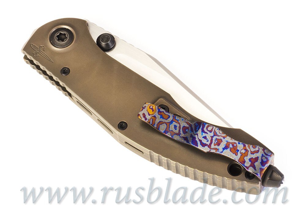 CKF/Marfione Sokosha collab knife (M390, Ti, CF, zirc, Timascus) - фотография 