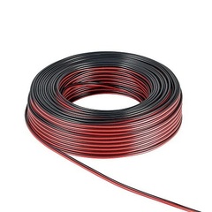 Кабель для громкоговорителей Eletec 2х0,75 мм2, красно-черный