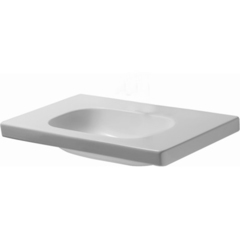 Duravit D-Code 3528500702 Раковина для мебели, медицинский Med без перелива, без отв. под смес., 850x480мм, цвет: Белый фото