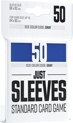 Протекторы для карт Just Sleeves Blue (50)