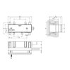 Gessi Emporio Via manzoni 38497#031 Встраиваемая часть для смесителя с изливом, цвет: Chrome