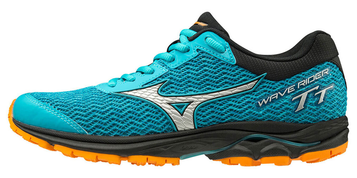 Mizuno Wave Rider TT кроссовки для бега женские голубые - 5