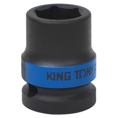KING TONY (453518M) Головка торцевая ударная шестигранная 1/2", 18 мм