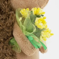 Тычинки, миниягодки для рукоделия, ягоды мини, ЖЕЛТЫЕ, набор 5 пучков.