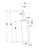 Duravit Starck T 99461000 Туалетный ершик настенный, цвет хром