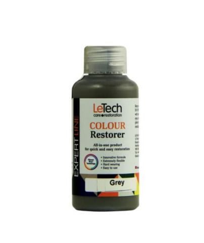 LeTech Expert Line Средство для восстановления цвета кожи (Leather Colour Restorer) Grey, 200мл