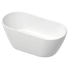 Duravit D-Neo 700486000000000 Ванна из DuraSolid 1600х750хh600 мм , отдельностоящая, с 2 наклоном для спины, со спец сливом (без перелива), без поручня, цвет белый