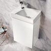 Geberit Xeno2 500.528.01.1 Раковина, 40x12.5x28см, белый / Специальное керамическое покрытие KeraTect