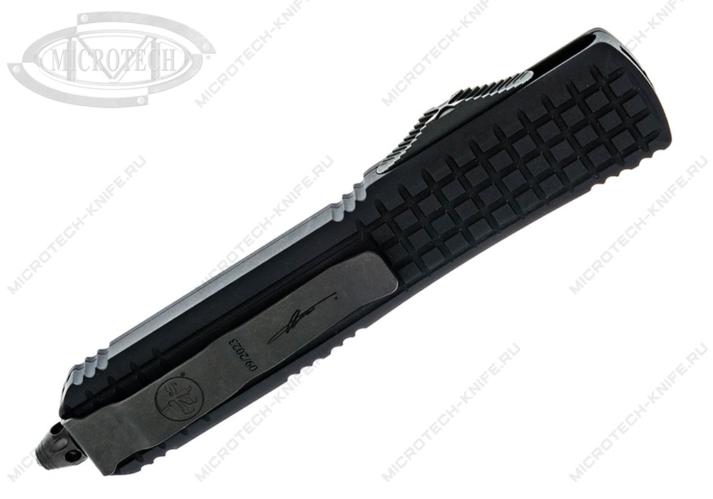 Нож Microtech Ultratech Delta SHADOW Frag Tanto 123-1UT-DSH