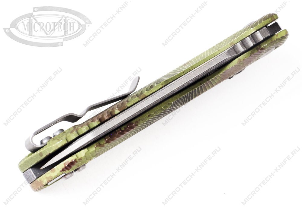 Нож Microtech 210-1FLOBS MSI Outbreak Aluminum Signature Series