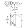 GROHE Essence 33624DC1 Смеситель для ванны