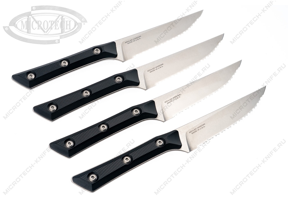 Сет Microtech Kitchen Steak Set 4 3600-12SETBK