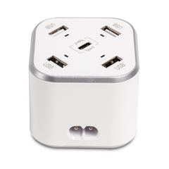 Универсальное USB зарядное устройство Huntkey SCA507 Белый