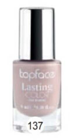 Topface Лак для ногтей Lasting color тон137, - PT104 (9мл)