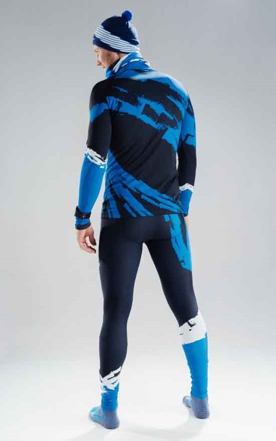 Nordski Premium лыжный гоночный комбинезон deep blue - 2